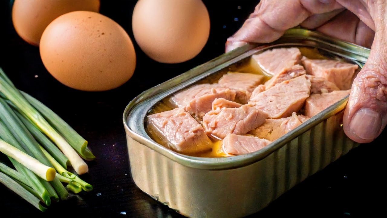 Thunfisch und Eier sind das beste 10 Minuten Fr&uuml;hst&uuml;ck. Besser als ein Sandwich!