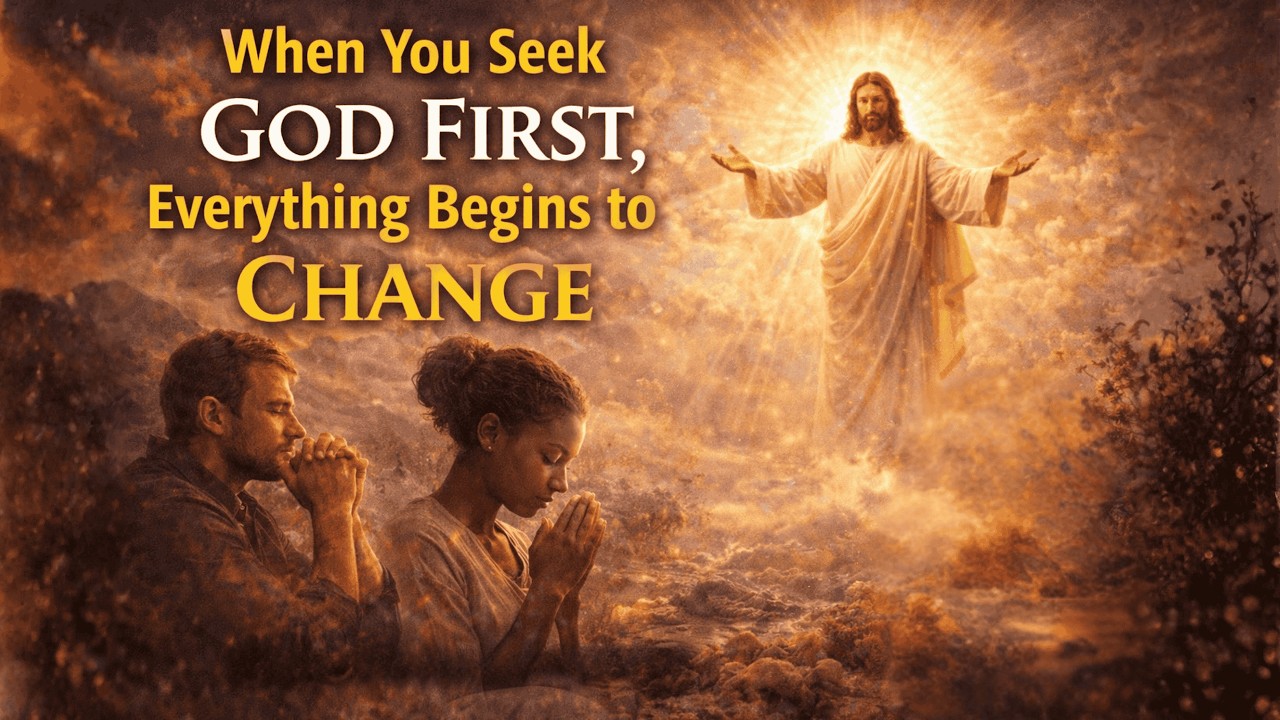 When You Seek God First, Everything Begins to Change.