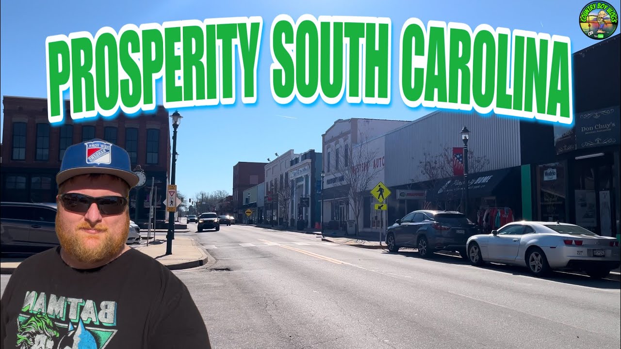 Exploring The Small Town Of Prosperity South Carolina - Historic Bank Of Prosperity - Town Relics