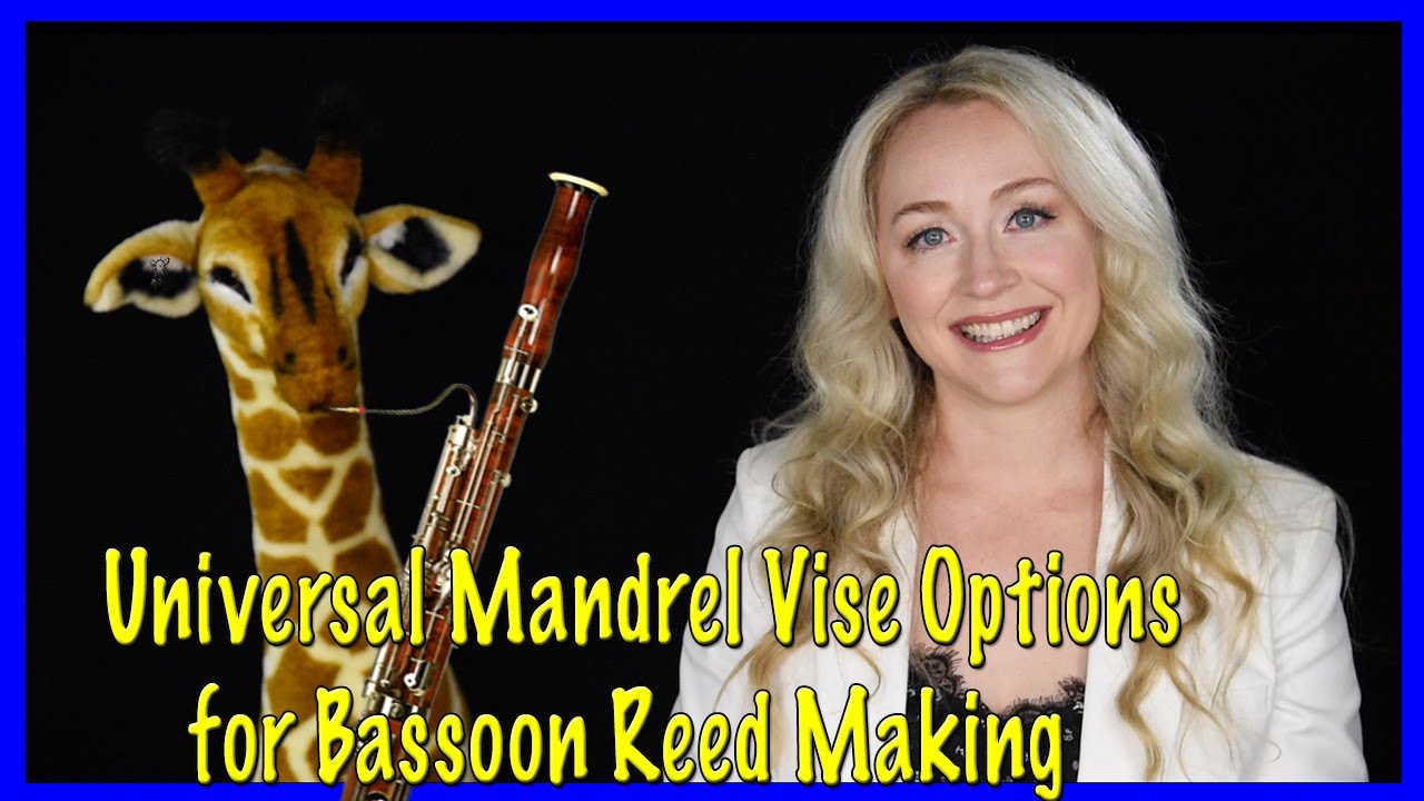 UNIVERSAL VISES FOR BARRICK STEES MANDREL PINS: BASSOON REED MAKING