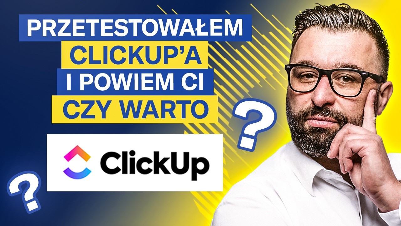 Czy ClickUp naprawdę ZASTĘPUJE wszystko? Sprawdzam ClickUp!