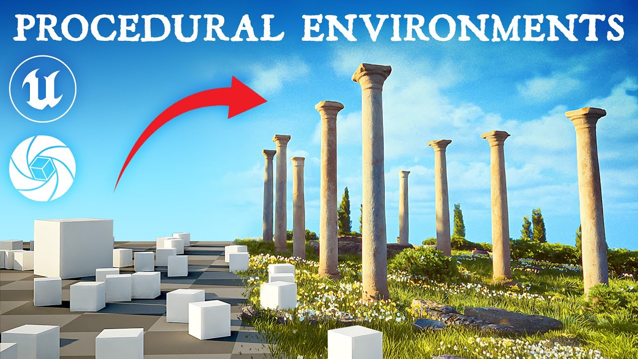 Как процедурно генерировать 3D-среду в Unreal Engine 5 | ПОЛНЫЙ РАБОЧИЙ ПРОЦЕСС PCG