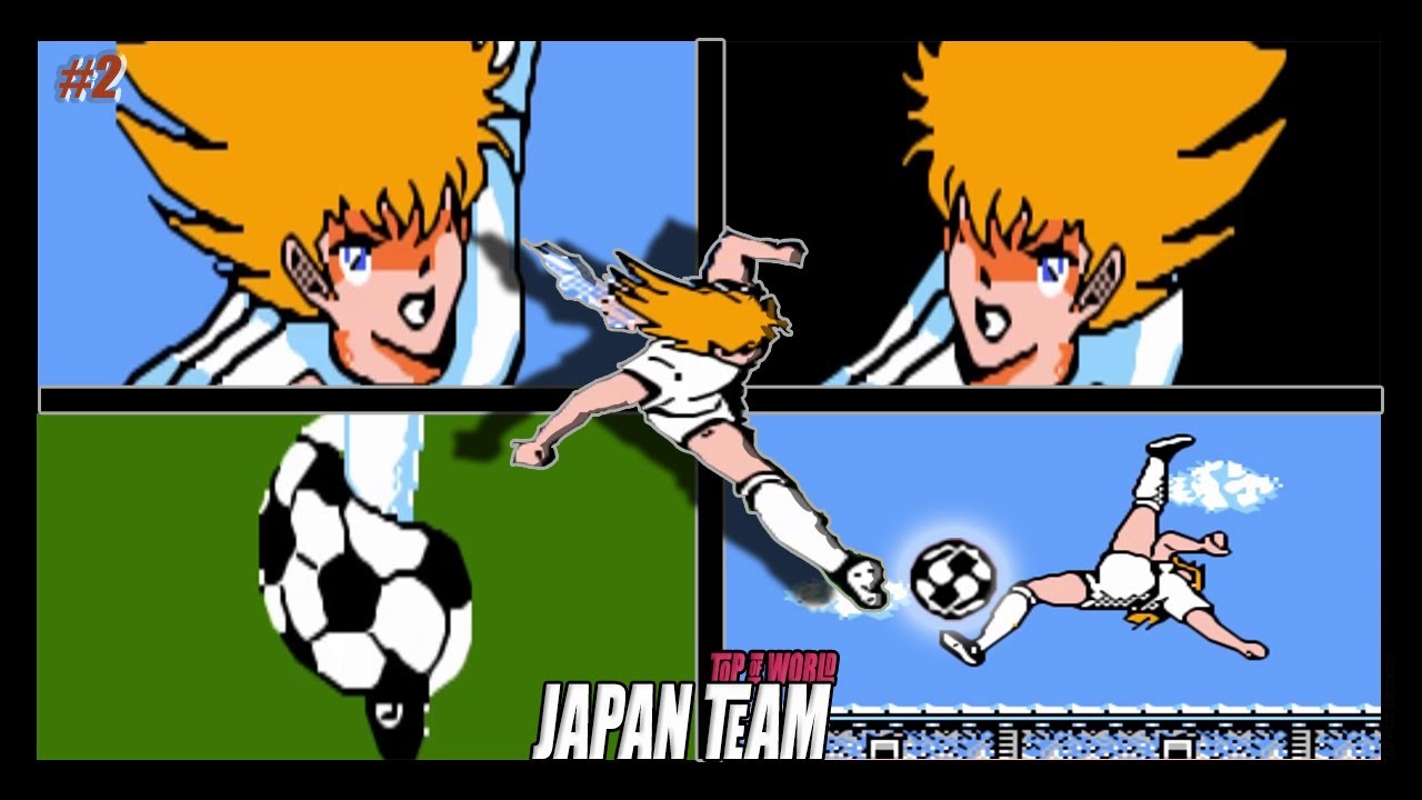 [#2] Captain Tsubasa 2: Japan Team  (Hack) (Top of World) |【NES】