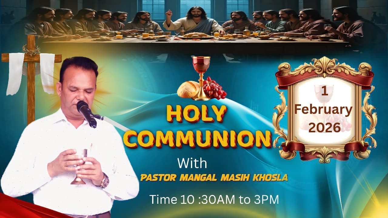 HOLY COMMUNION SUNDAY SERVICE AT BATALA  (01-02-2026)@pastormangalmasihkhosla  #batalachurch #lives