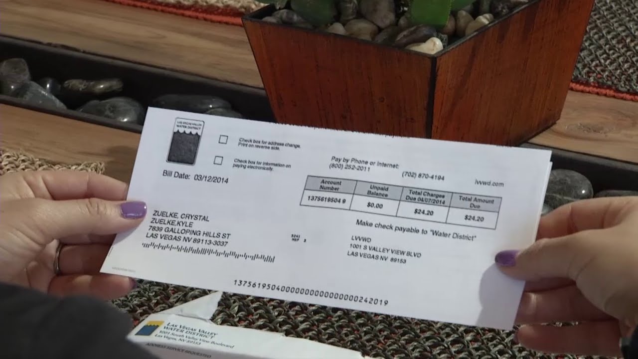 How To Read Your Water Bill