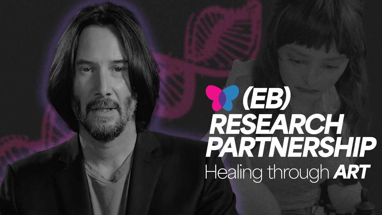 Keanu Reeves Discusses Healing Power of Art Alongside Artist Deanna | Venture into Cures 2022