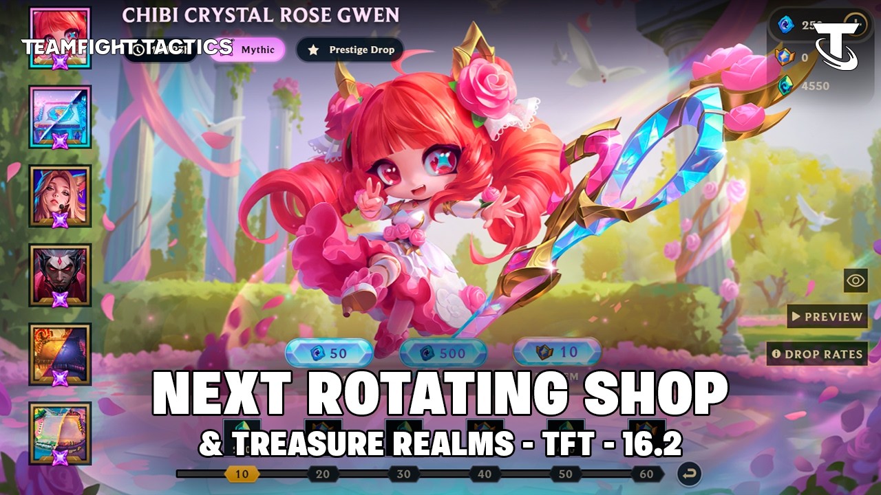 NEW ROTATING SHOP & TREASURE REALMS | TFT 16.2