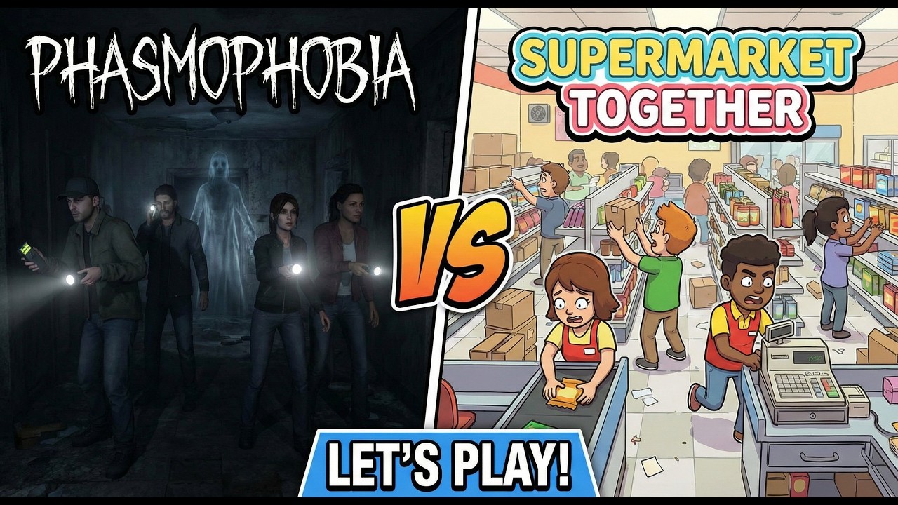 Phasmophobia AND Supermarket Together