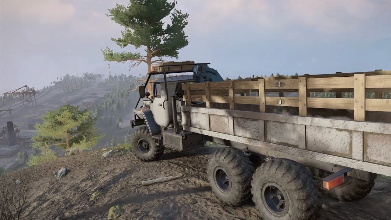 SnowRunner | Old Betty Mod - Foothills of Sayan Map | Working Contracts | Console Mods