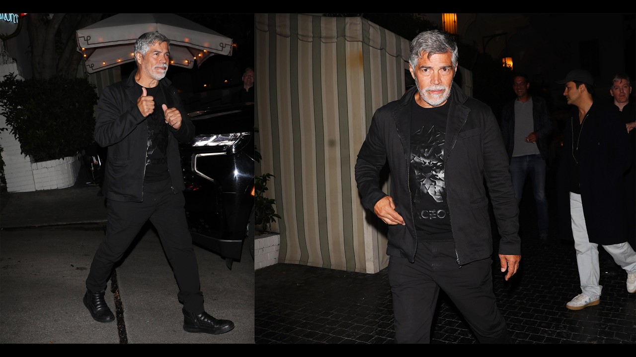 Actor Esai Morales Signs Autographs And Takes Selfies With Fans Outside The Chateau Marmont Hotel!