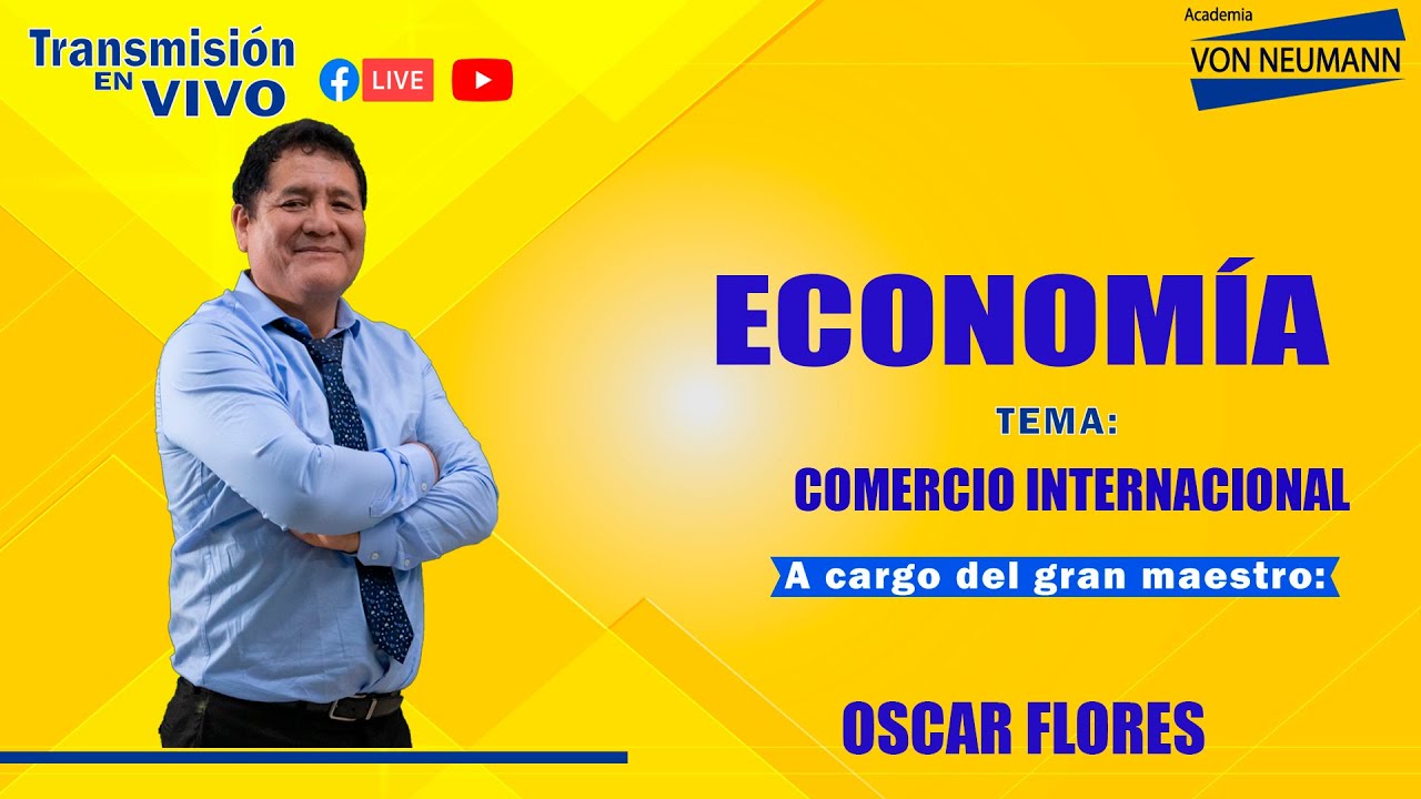 🔴Clases EN VIVO🔴 ECONOMÍA. Tema: Comercio Internacional.📚