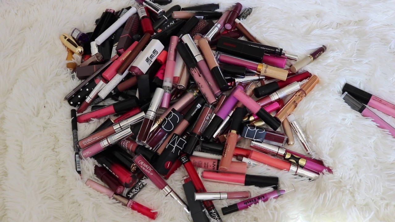 Lippie Declutter Over 300 Lip Products! Part 2