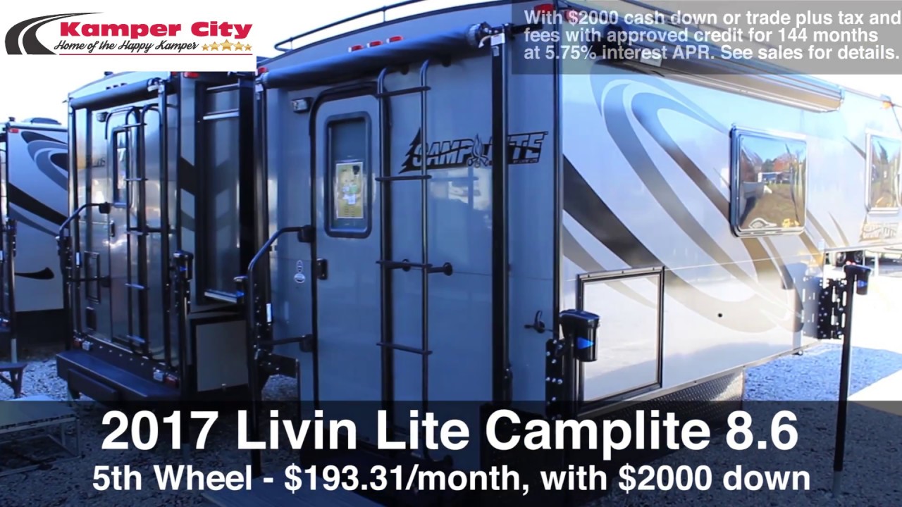 2017 Livin Lite Camplite 8.6 Video Tour