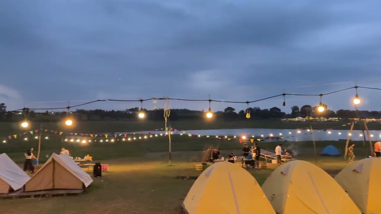 Camping hồ Trị an 