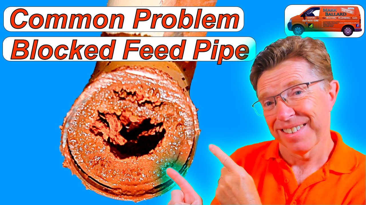 Blocked Feed and Expansion Pipe Gives Lots of Problem on a Traditional System, Magnetite Blockage