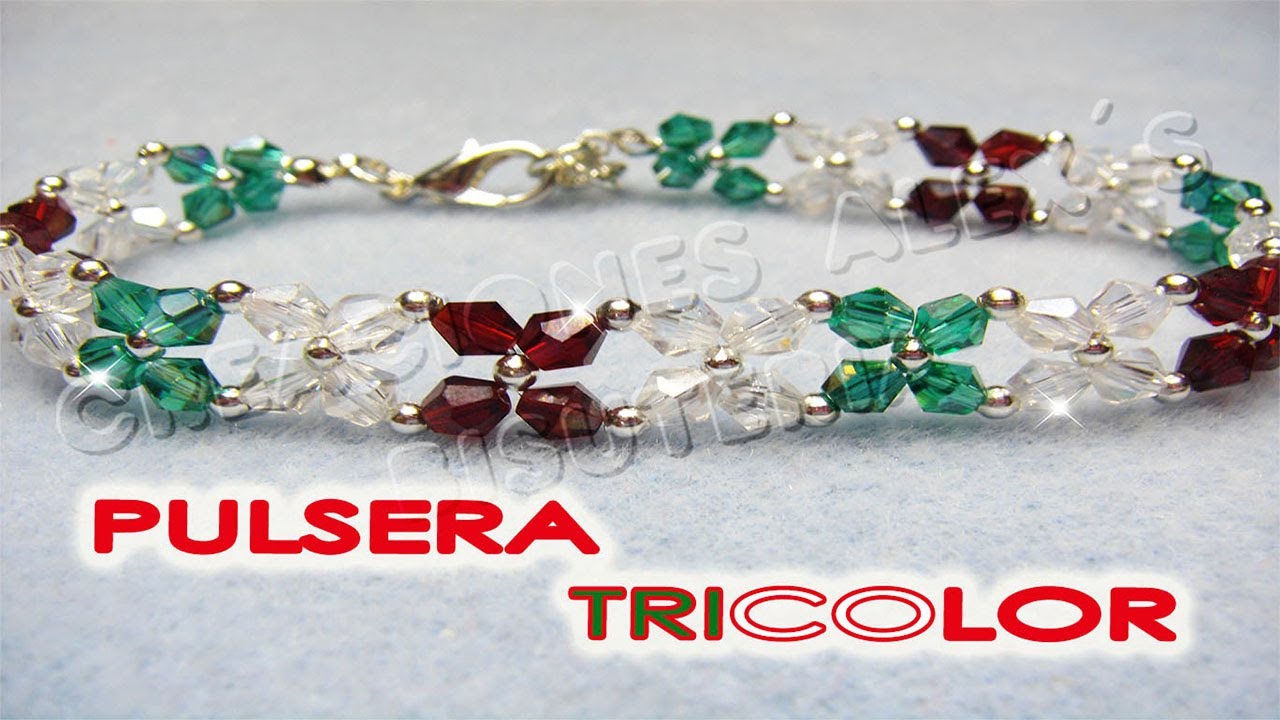 Bisuteria Pulsera Tricolor........((47))