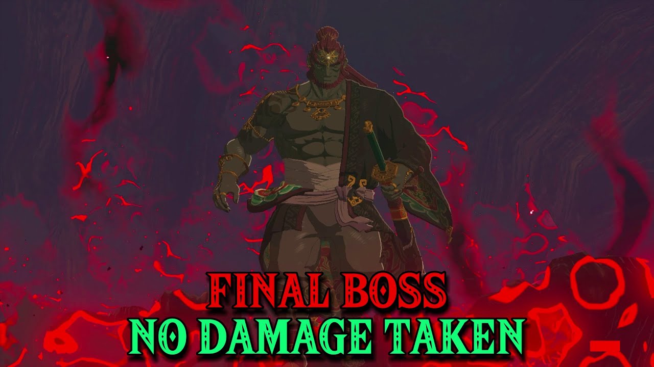 FINAL BOSS - NO DAMAGE, NO SHIELD, NO ARROWS | The Legend of Zelda: Tears of the Kingdom