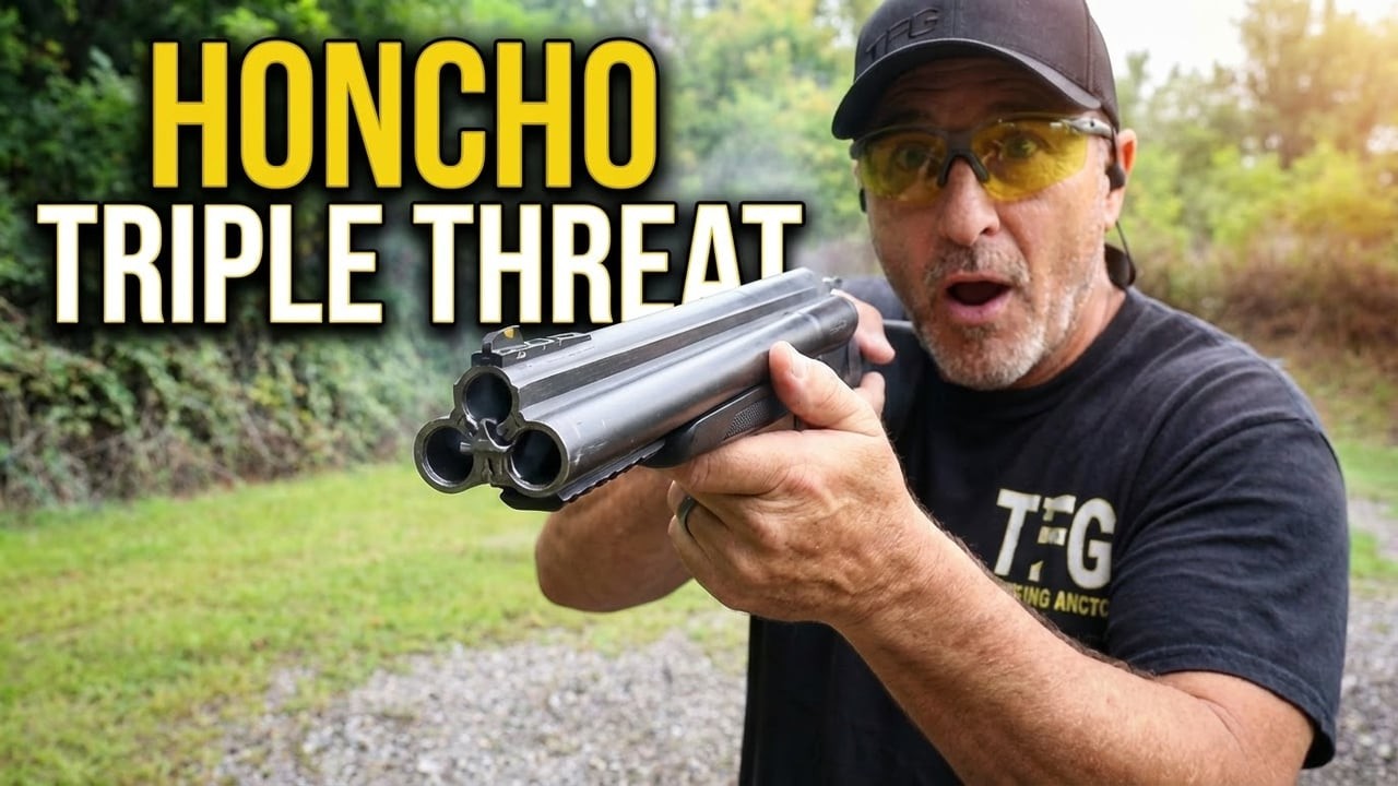 Этот трёхствольный дробовик вас удивит - TheFirearmGuy