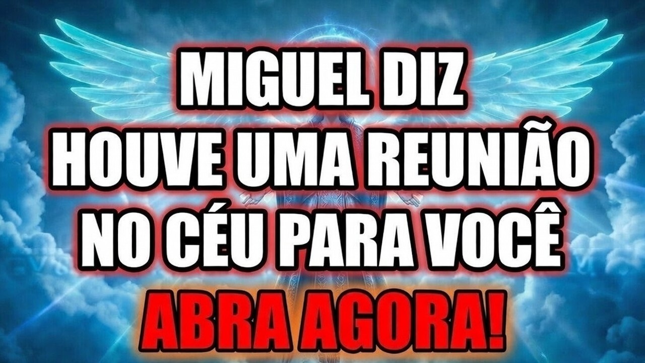 🔴 FALTAM 9 SEGUNDOS — O ARCANJO SÃO MIGUEL DIZ Por que o céu chorou ao mencionar o seu nome 1