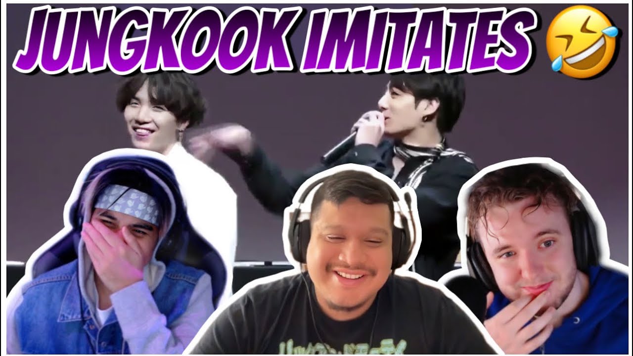 Чонгук подражает BTS и всему такому LOL, включая курицу #jungkook #bts #btsreaction #btsfunny