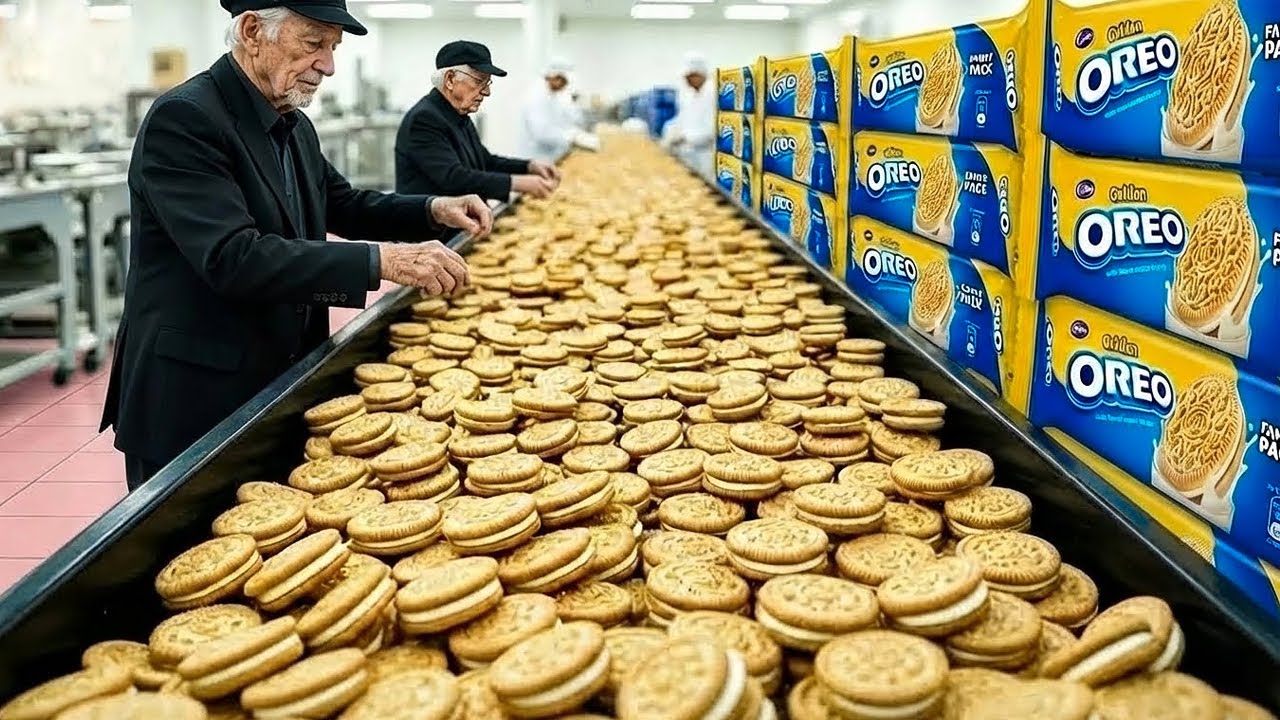 Inside the Oreo Factory 🍪 | How Millions of Cookies Are Made Every Day