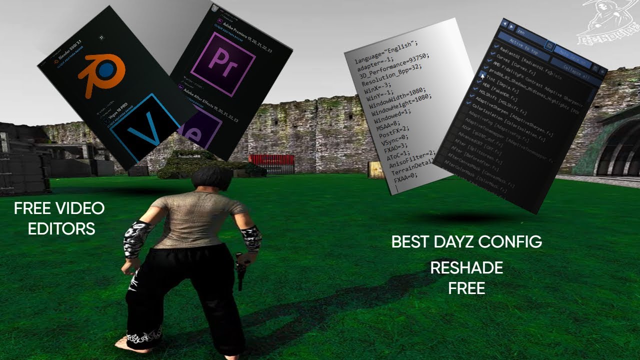 BEST DayZ Settings ( RESHADE, *FREE* VIDEO EDITORS, MOONWALK MACRO) #dayz #settings #guide #zen