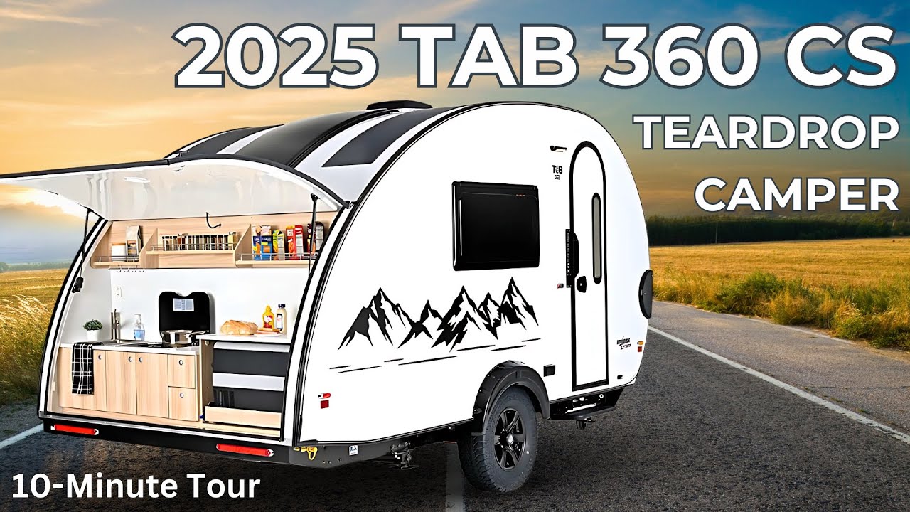 10-Minute TAB 360 CS (Clamshell) by nuCamp RV!
