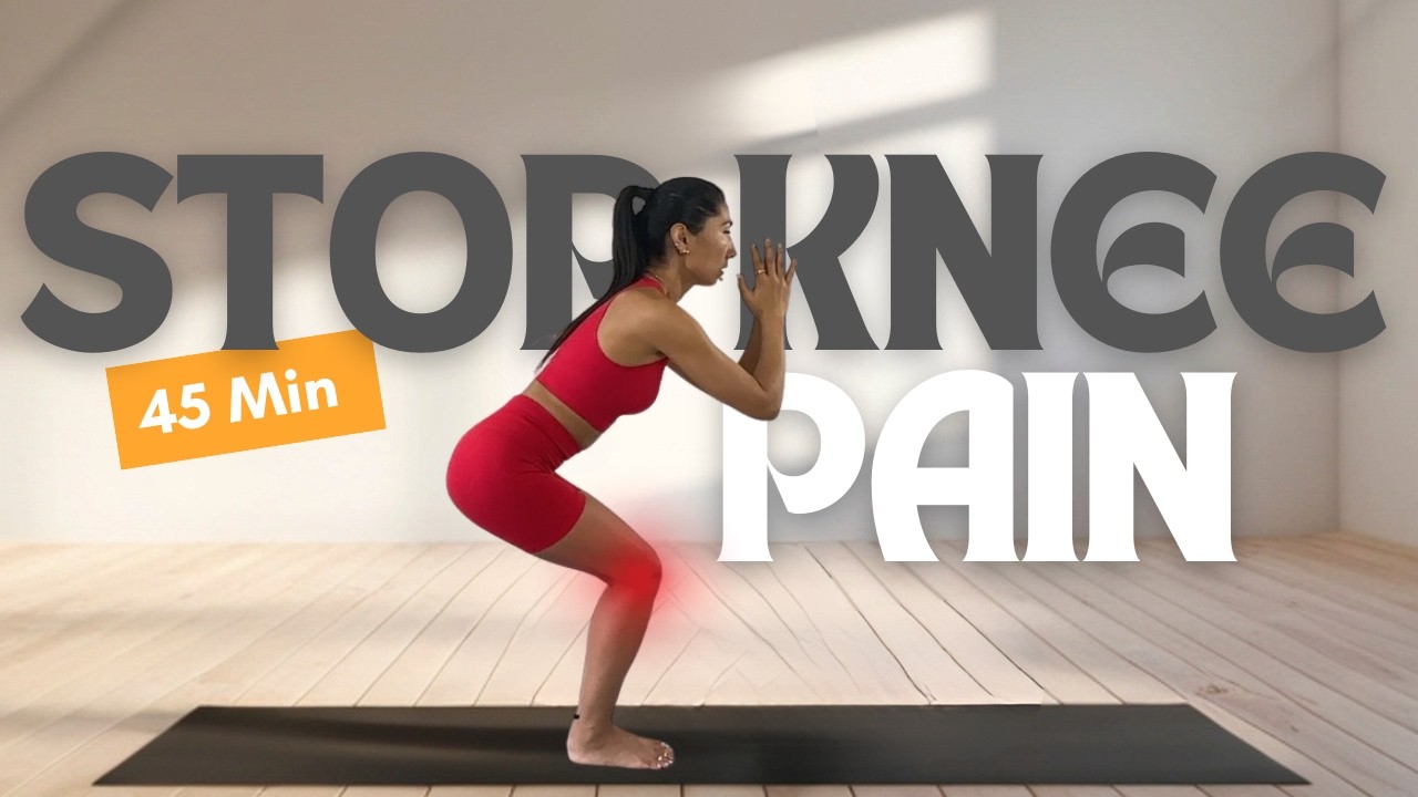 Yoga for Strong Knees | Pain Relief, Stability & Full Lower Body Activation (45 Min)