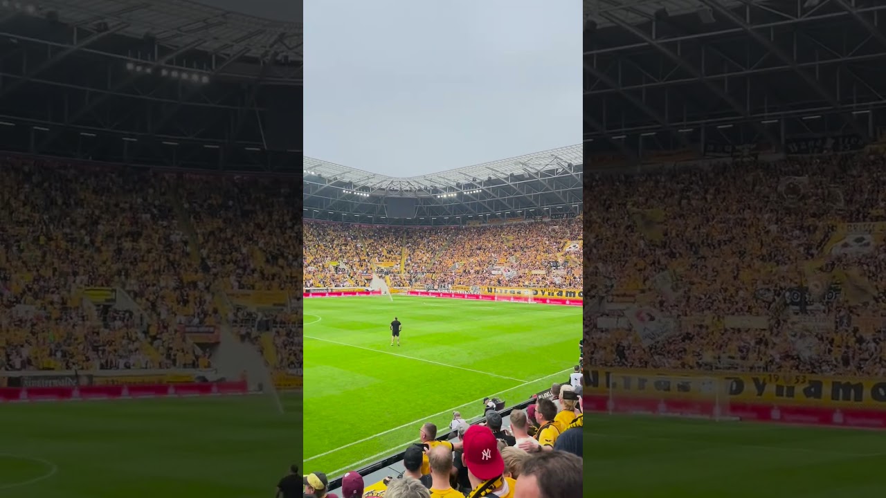 Dynamo Dresden's Atmosphere Is Insane For A Team In The 3rd Division #3liga #dynamodresden #dynamo