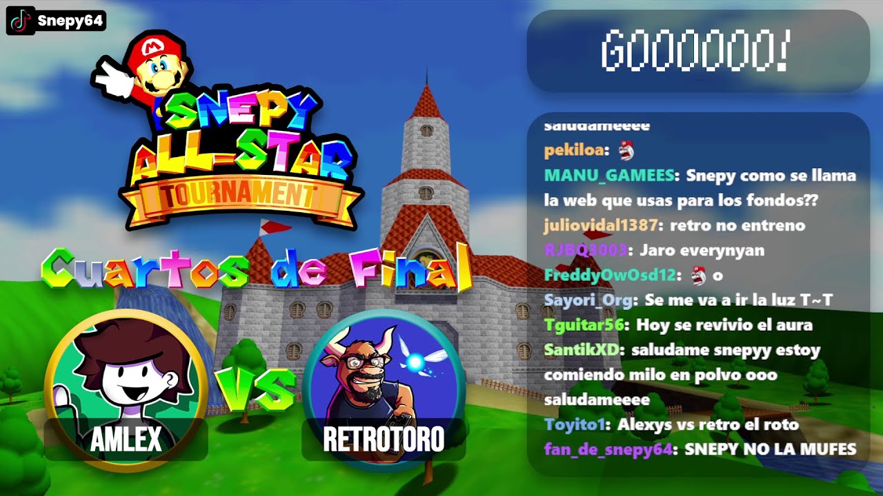 Amlex vs Retro Toro - Snepy All-Star Tournament (Cuartos de Final) || Snepy64