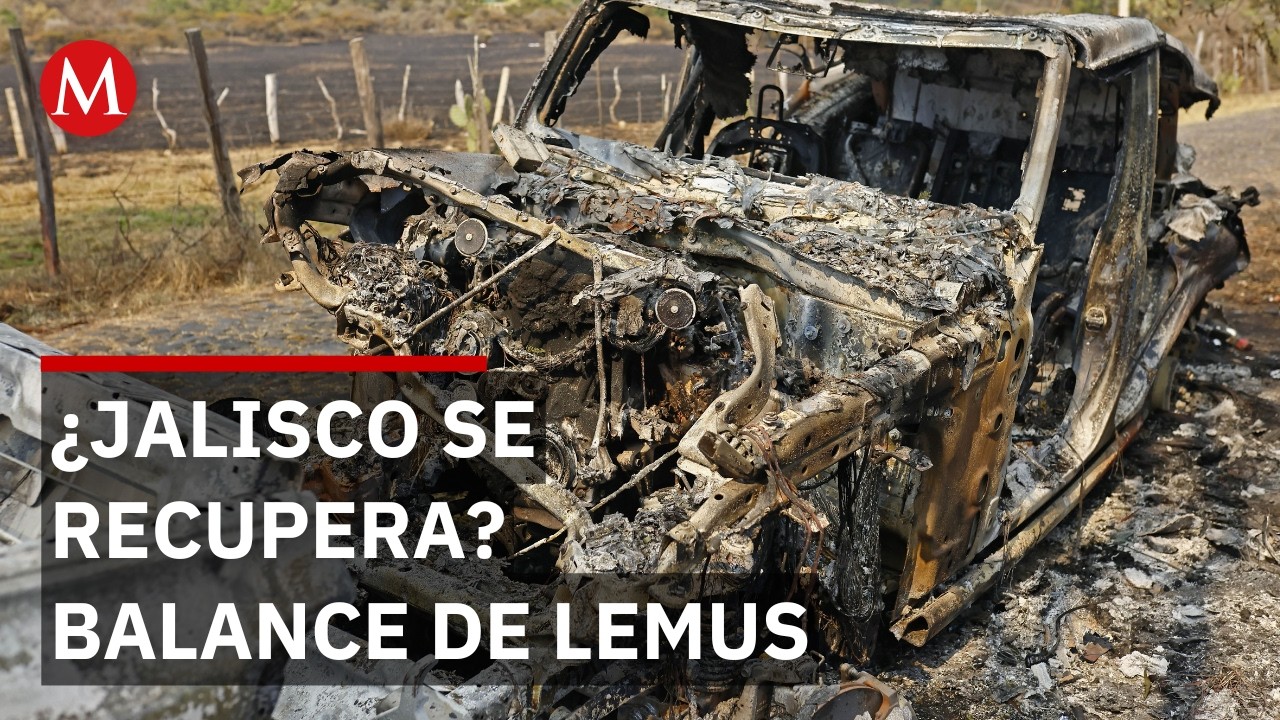 Pablo Lemus confirma el retiro total de vehículos calcinados en Jalisco