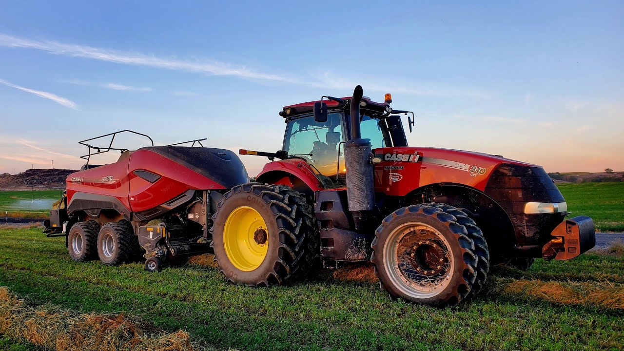 Breakdowns, Weird Bales, Plus Outside Shots of The Baler! - 3rd Cutting #2