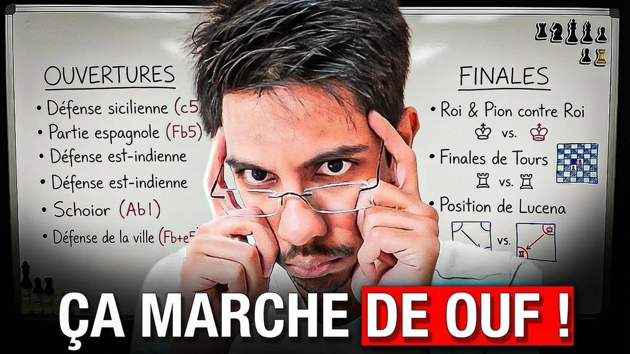 La seule vidéo sur les stratégies d’échecs qu’il te faut vraiment