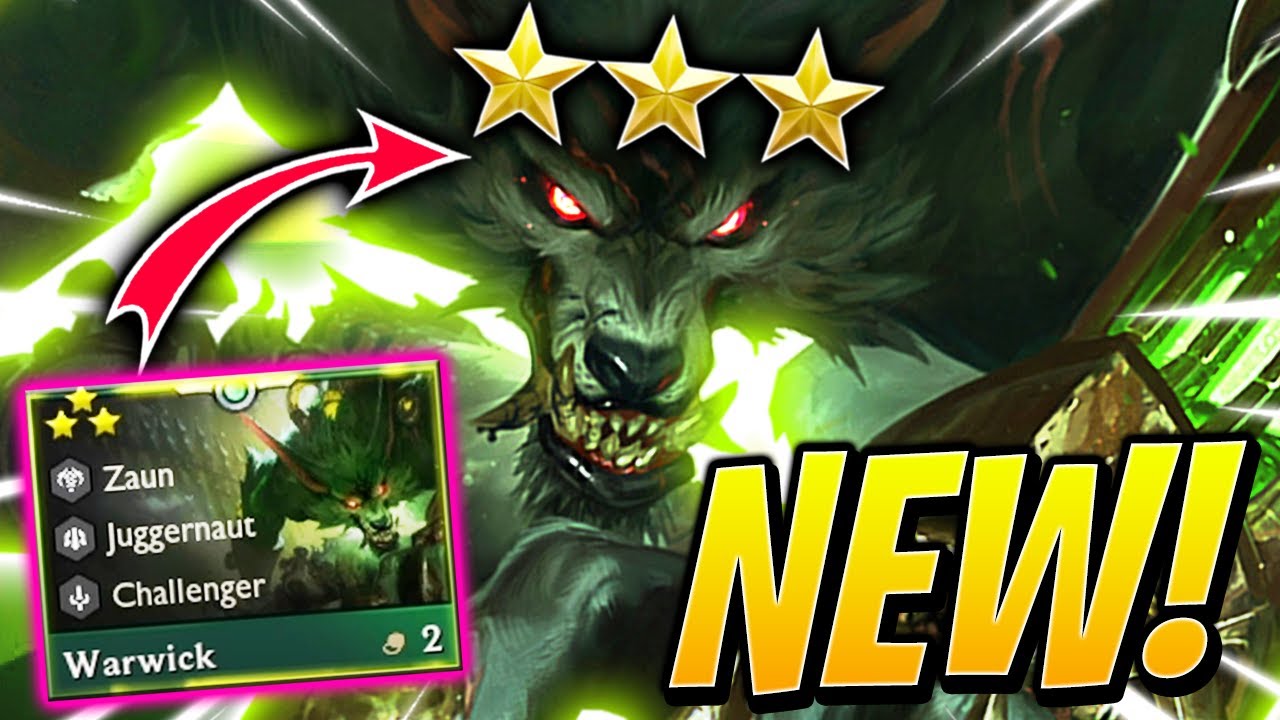 NEW WARWICK 3 STAR w/ INFINITE ATTACK SPEED BUILD!! - TFT SET 9 Best Comps Teamfight Tactics Guide