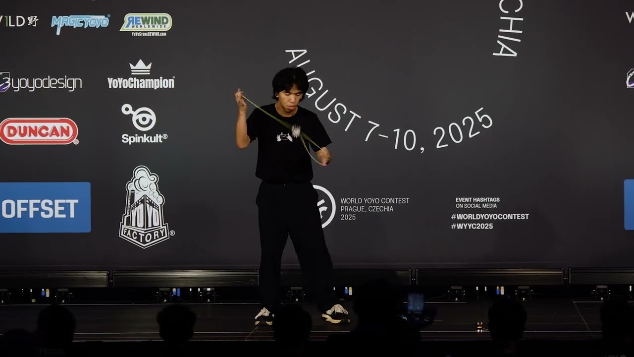 24th Place – Ahmad Kharisma – 1A Semi final – World YoYo Contest 2025