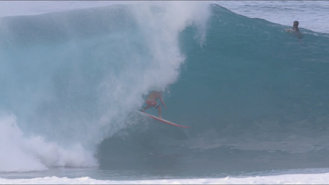Kalani Chapman's Wave and Rescue. Pipeline January 13th