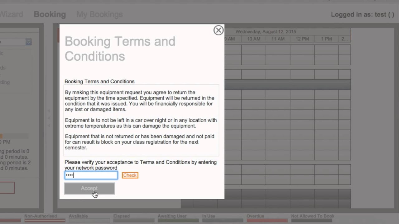 SHU Media Studies Equipment Reservation System Walkthrough