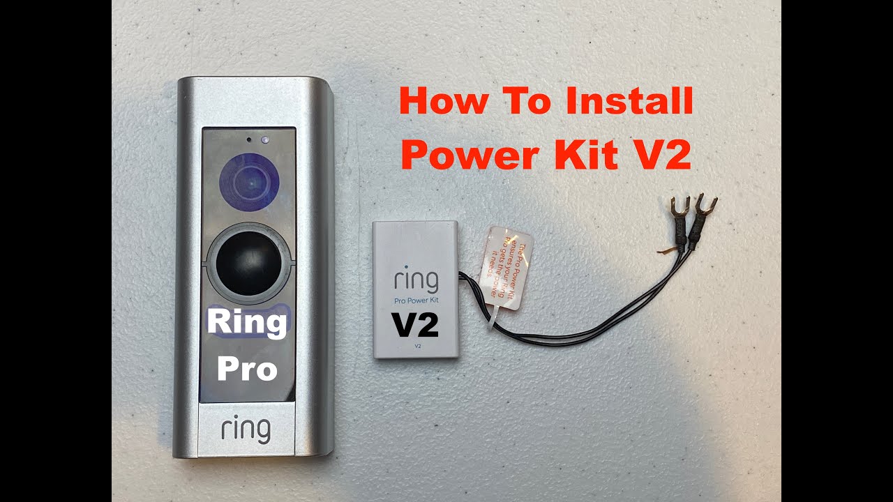 Установить Ring Pro Power Kit V2