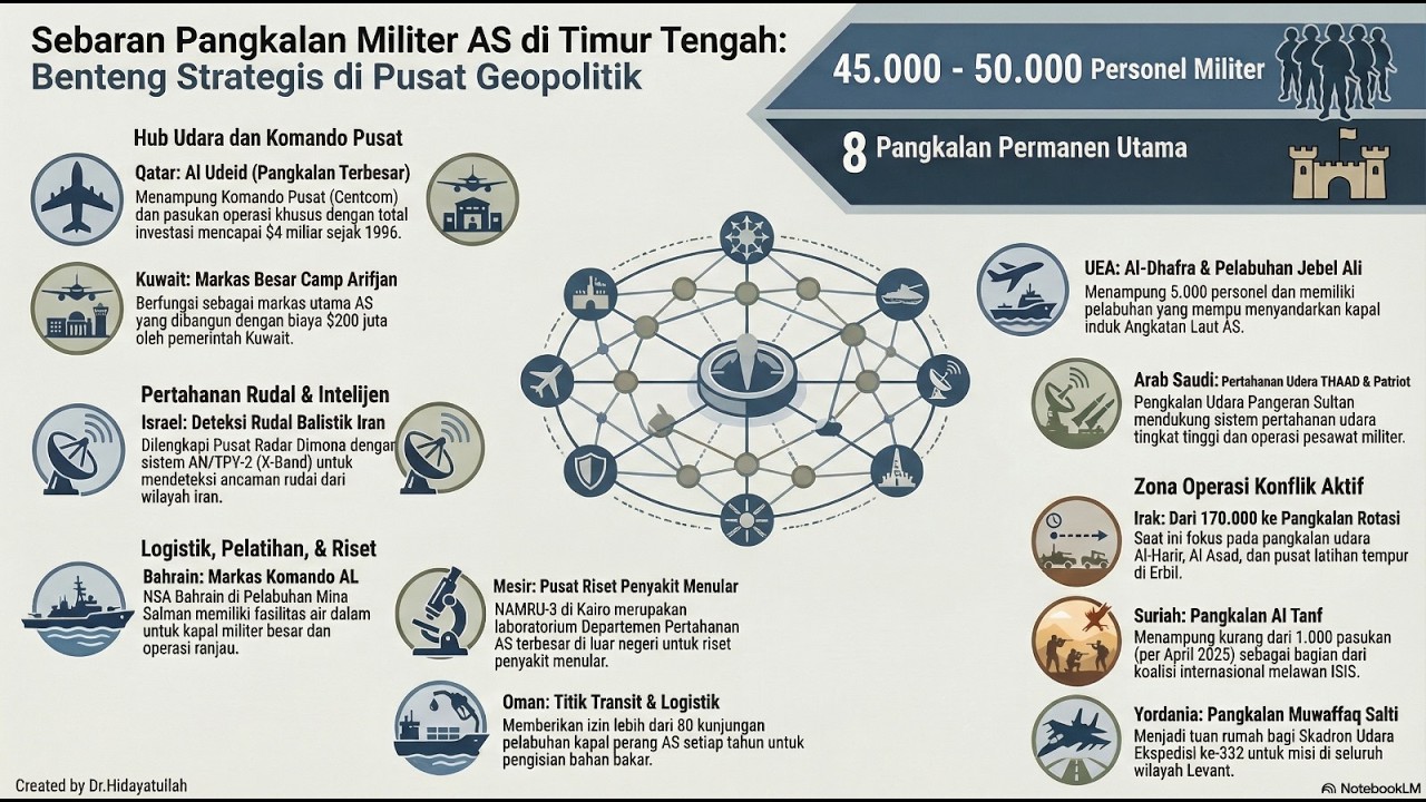 Pangkalan Militer AS di Timur Tengah