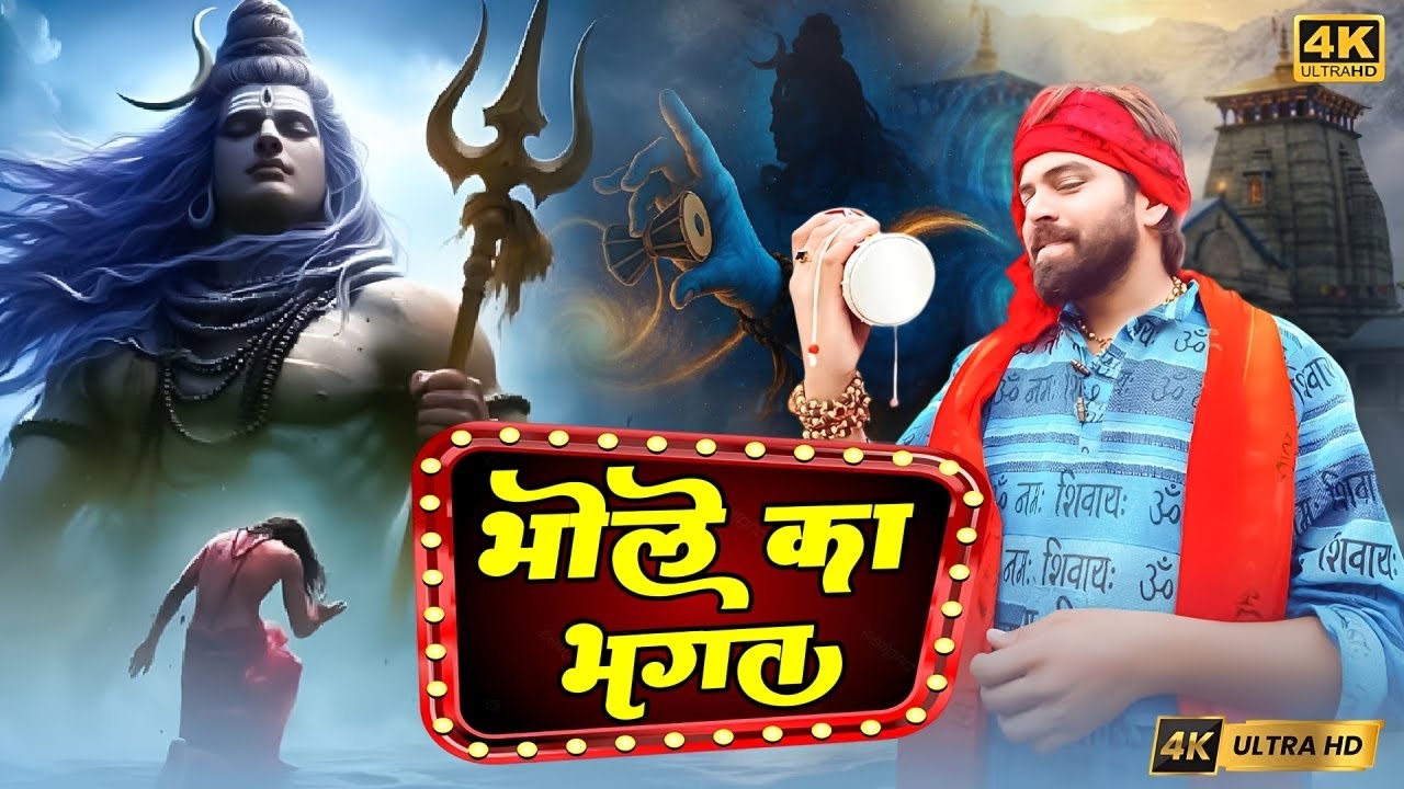 Bhole Ka Bhagat (Official Video) Raju Punjabi ! Damru Bajan De Bholenath ! New Bhole Dj Song ~ 2026