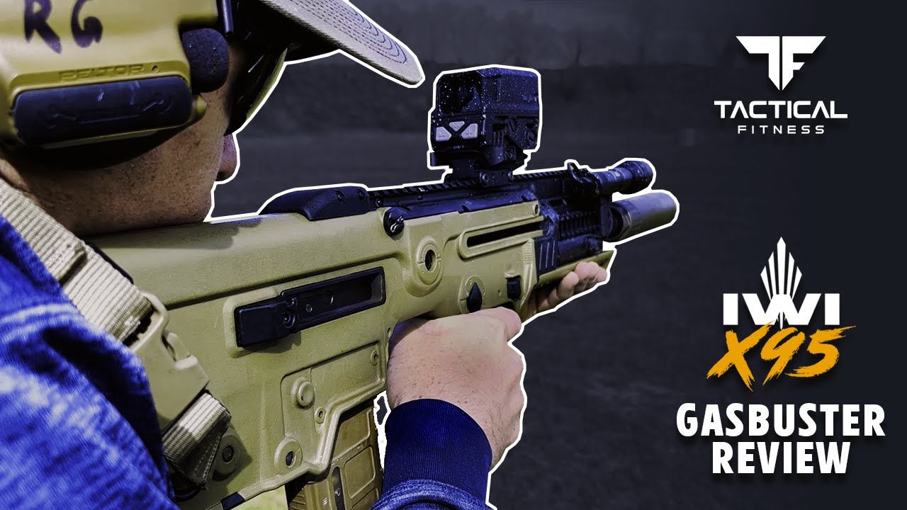 (3 продукта Panther) Обзор IWI Tavor X95 Gasbuster
