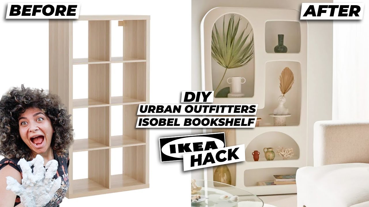 КНИЖНАЯ ПОЛКА URBAN OUTFITTERS ISOBEL // Сделай сам // IKEA HACK