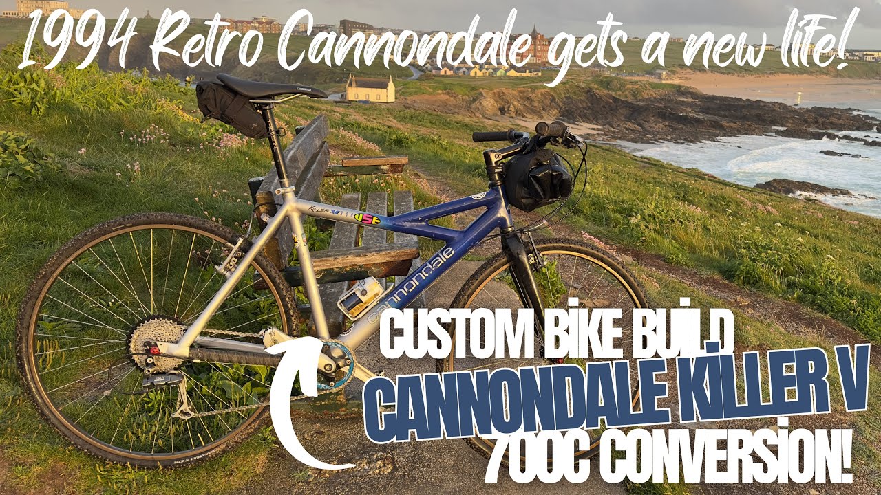 Retro Cannondale Killer V MTB build and 700c Conversion