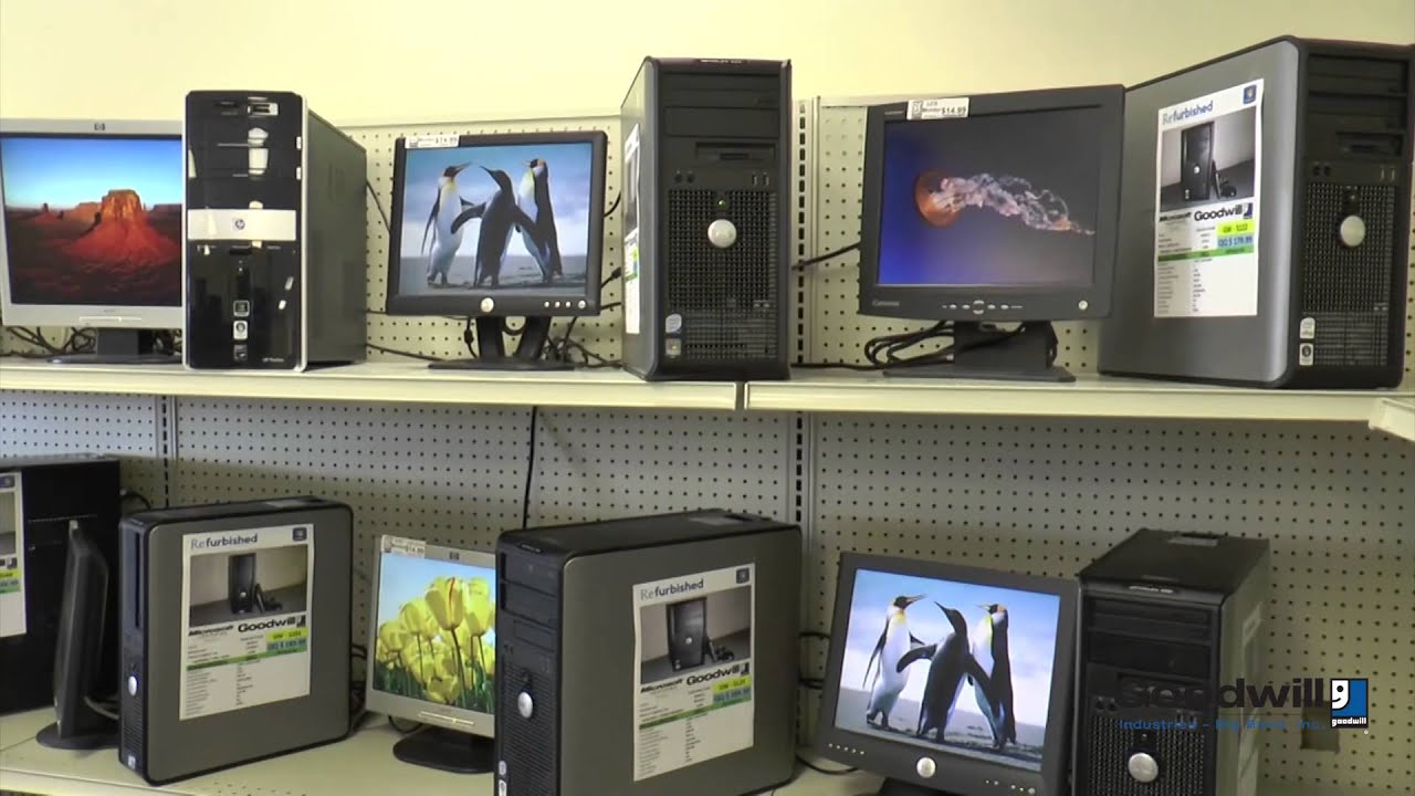 I didn't know Goodwill fixed Computers