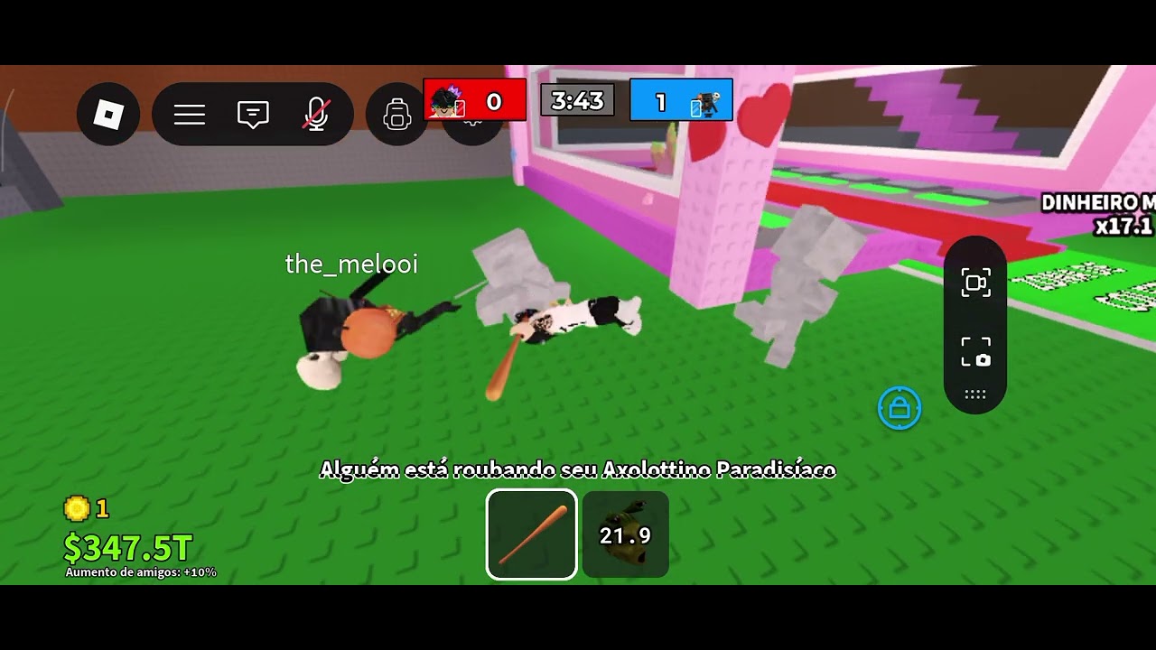 JOGANDO O CAMPEONATO DE PVP DO @GABRIELPRIME7777 CONTRA O @melooi-n8v 
