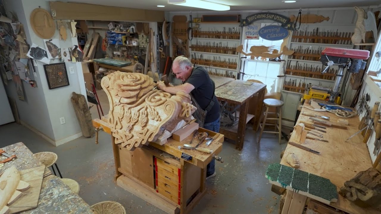 Scituate woodcarver known for his hand carved signs displayed around town