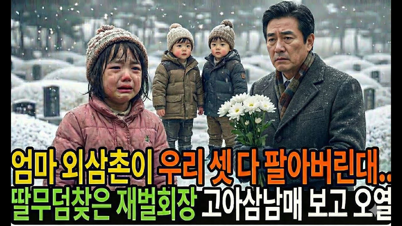 딸무덤 찾은 백만장자 