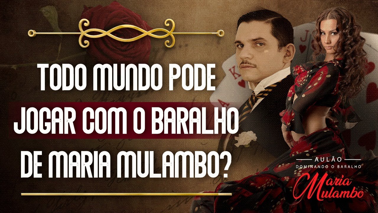 Todo mundo pode ler o futuro, e jogar com o baralho da Pomba Gira Maria Mulambo ?