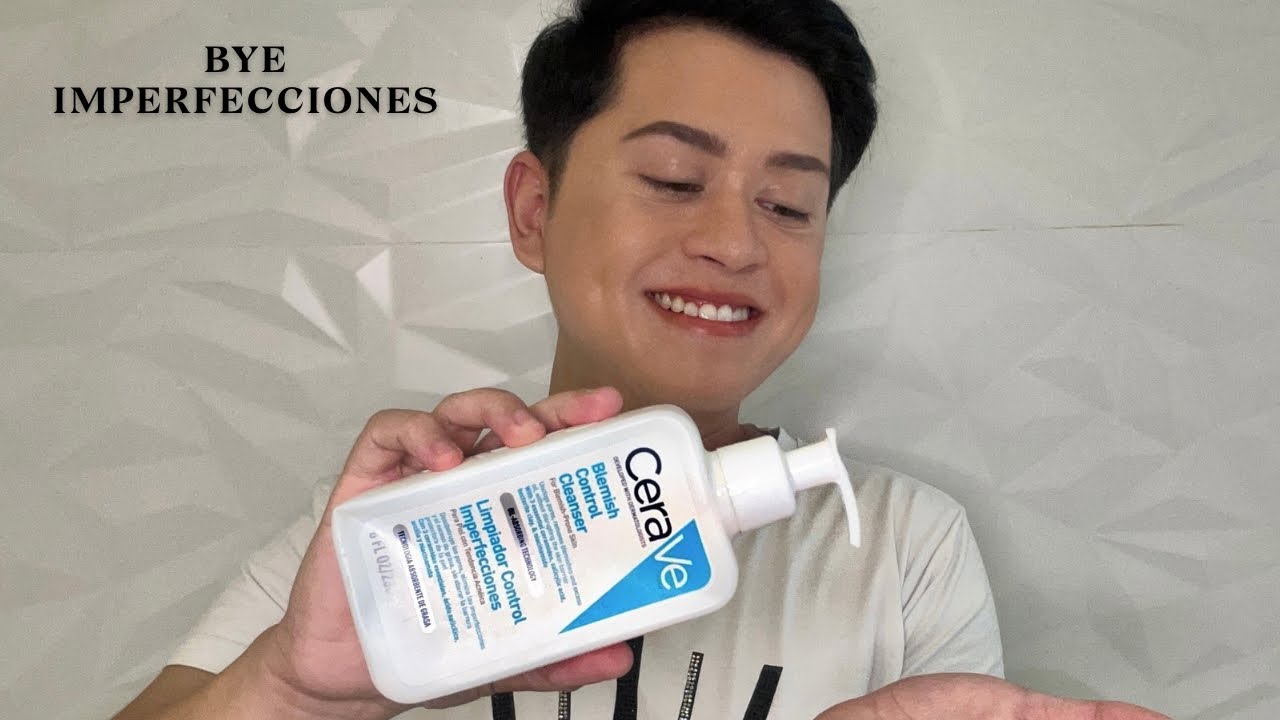 Gel limpiador control imperfecciones de CeraVe 🧖🏻🫰🏼