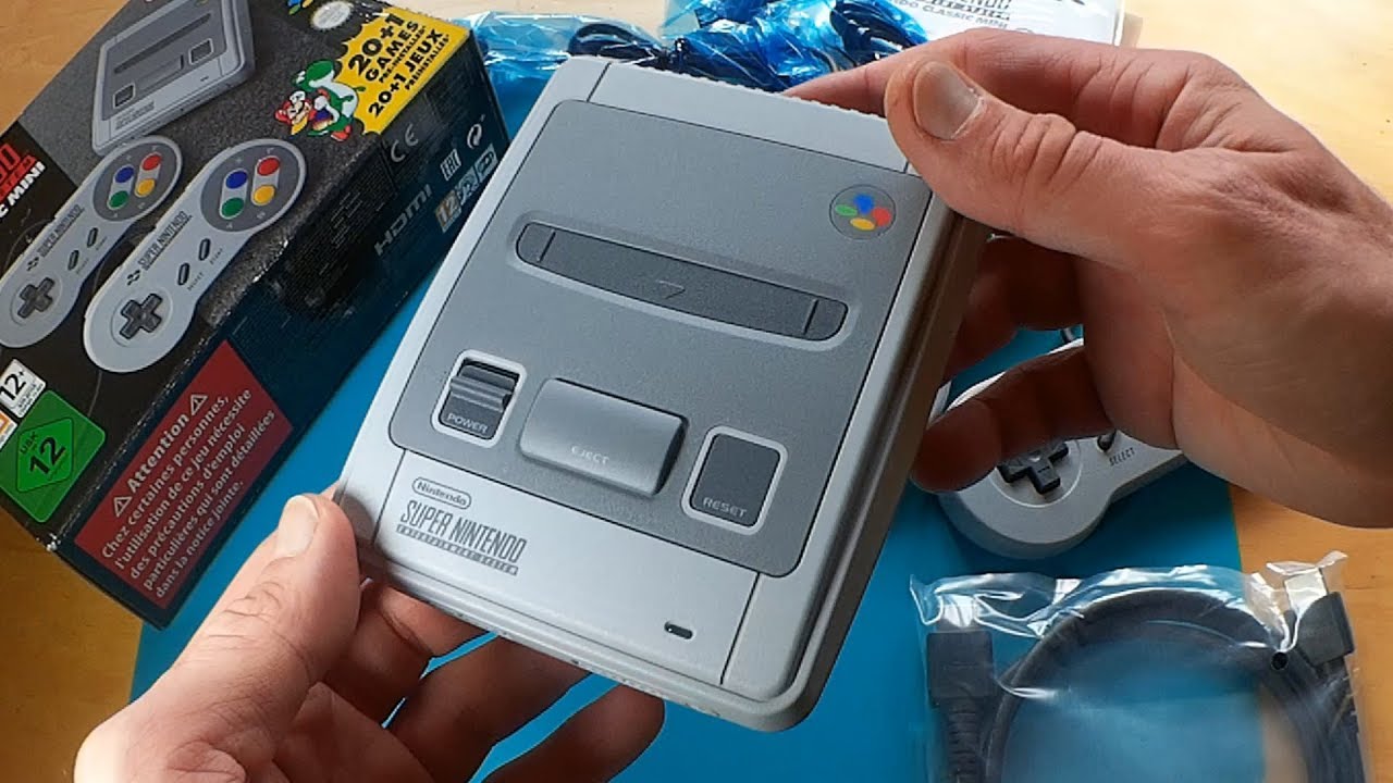 SNES Classic Mini - Nintendos neue 16 Bit Retro-Konsole  // Vorstellung & Test
